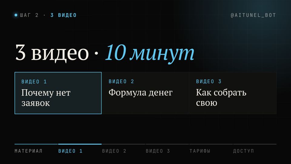 Мост к офферу